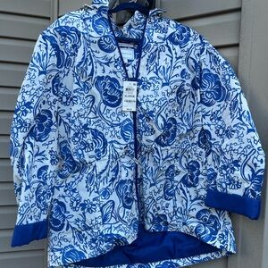 Charter club jacket coat rain jacket nwt water resistant size XL NWT MSRP 99.00